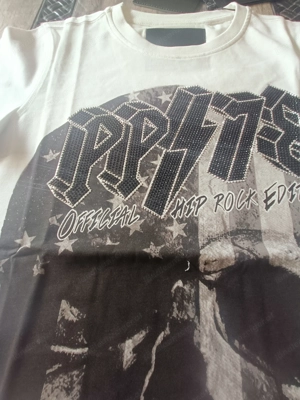 Philipp Plein Men T Shirt again in white - Sizes : only in S,M,L & XXL - brand new 100 % original Bild 4