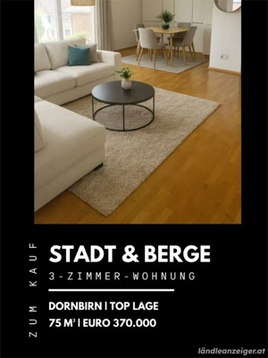 3 Zimmer Wohnung zu verkaufen