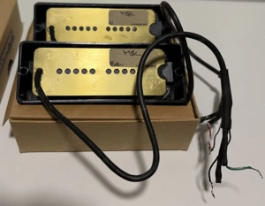 2x Lundgren M8C Passive Pickups (Neck, Bridge), 8-Saiter-E-Gitarre