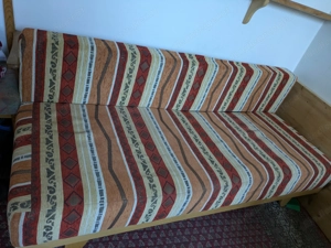 Couch zum Ausziehen als Doppelbett Bild 3
