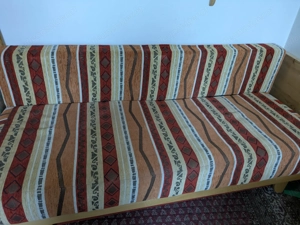 Couch zum Ausziehen als Doppelbett Bild 4