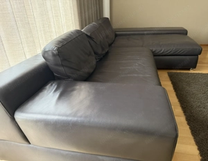 Ewald Schillig Echtleder Couch Bild 2