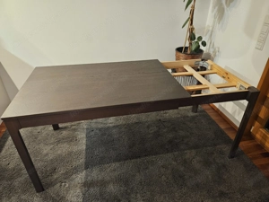 Ausziehbarer Tisch & Stühle (6 Stk)  Bild 2