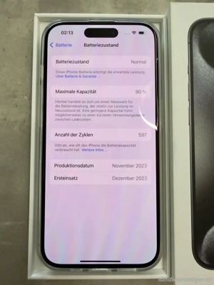 iPhone 15 Pro 128GB Bild 4