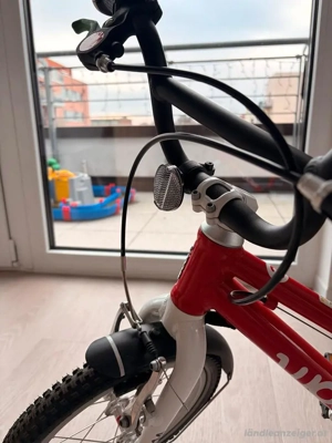 Woom 2 Kinderfahrrad 14 Zoll Rot  Bild 3