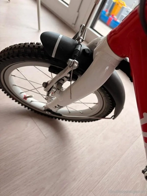 Woom 2 Kinderfahrrad 14 Zoll Rot  Bild 4