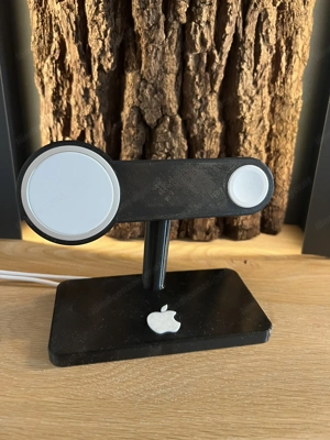 Magsafe charger stand for iPhone and Apple Watch Bild 2