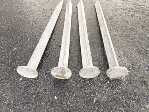 Erdanker 4 Stück - Stahl verzinkt - Länge 40 cm  Bild 5