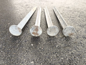 Erdanker 4 Stück - Stahl verzinkt - Länge 40 cm  Bild 3