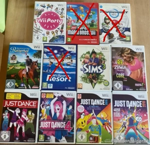Wii Spiele + Zubehör Bild 2