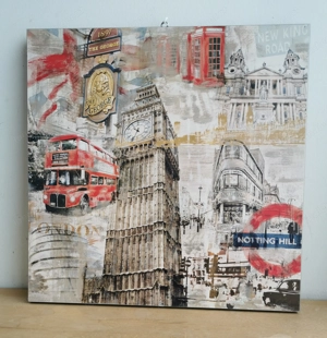 London Bildcollage, hochwerttig