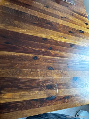 Esstisch massiv zu verschenken Bild 3