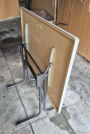 klapptisch grau Bild 3