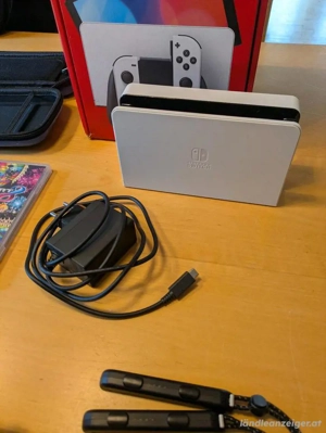 Nintendo Switch Oled mit Zubehör und OVP Mahlzeit, Bild 2