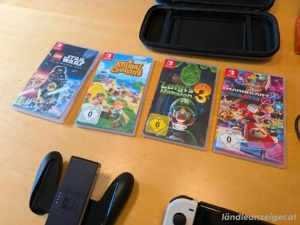 Nintendo Switch Oled mit Zubehör und OVP Mahlzeit,