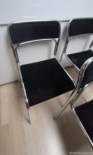 Bauhaus Stühle Chrom Italien Bild 3