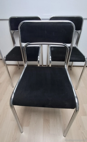 Bauhaus Stühle Chrom Italien Bild 2