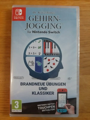 Dr. Kawashimas Gehirn-Jogging Nintendo Switch "Neu&OVP"