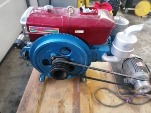 Einzylinder Dieselmotor mit E Starter Bild 2