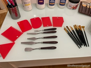 Acrylfarben & komplette Malset