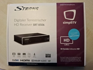SimpliTV Receiver SRT 8506 + Antenne Kathrein BZD 30 Bild 3