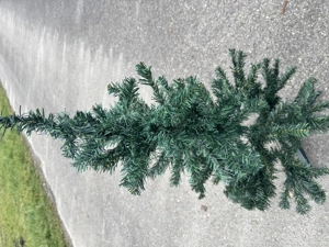 plastik christbaum 120 cm & 150 cm weihnachtsbaum tanne weihnachten deko fest  Bild 3