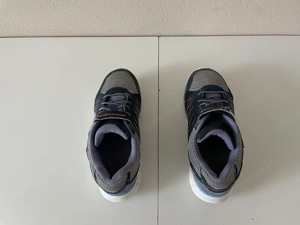 Skechers dunkelblau silbergrau Gr. 32 Sneaker Mädchen Bild 3