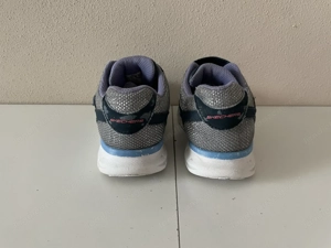 Skechers dunkelblau silbergrau Gr. 32 Sneaker Mädchen Bild 5