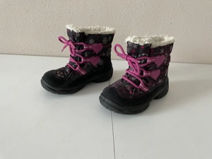 Superfit Winterstiefel Gore-Tex schwarz - pink Gr. 25 Mädchen wasserdicht
