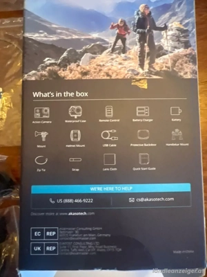Action Cam Akaso V50 Elite (Kamera) Bild 3