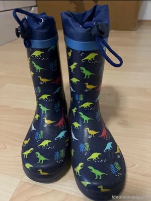 Gummistiefel Kinder Gr. 34 Dinosaurier Musters 
