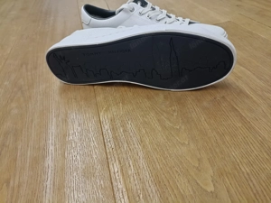 Tommy Hilfiger Sneaker, Leder weiß, Größe 45 - wie neu; UVP 99,90 Bild 3