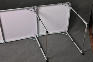 Campingtisch Gartentisch Klappbar Alu Klapptisch Tragbarer 180 x 60 x 70cm Bild 3
