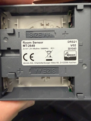 10 x DEVOLO Home Control Raumthermostat MT 2649 Bild 4