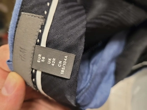 Anzugshose Grösse 58, hochgekrempelt Bild 4