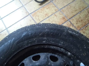 (verkauft) Sommer-Reifen-Satz auf 4 Loch-Felge für Honda Bild 4