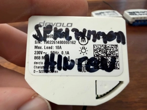 3 x DEVOLO Home Control Funk Schalter, Z-Wave, Unterputz Bild 3