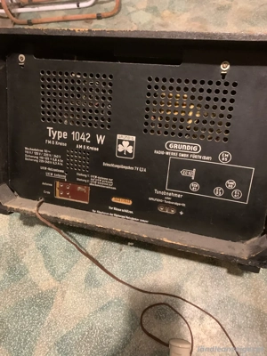 altes, funktionierendes Radio 1960,Grundig Bild 2