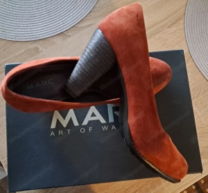 Leder Pumps Größe 38 rostbraun