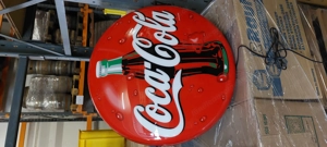 Coca Cola Werbeschild 60cm alt Bild 1