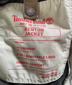 Timberland Jacke mit Kapuze XL waterproof beige, Benton Jacket Bild 5