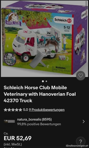 Schleich Club Mobile Tierärztin 42370