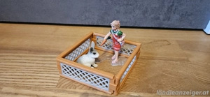 Schleich Hase mit Mädchen Bild 2