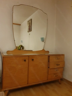 Spiegelkommode 1950er 60er