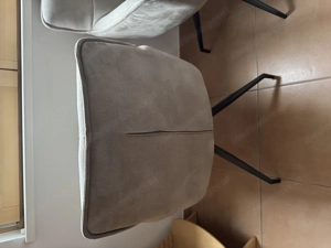 Polsterstühle hellgrau