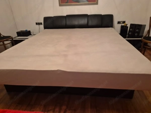 Wasserbett von Rowa-Raumkonzept Echtes Leder