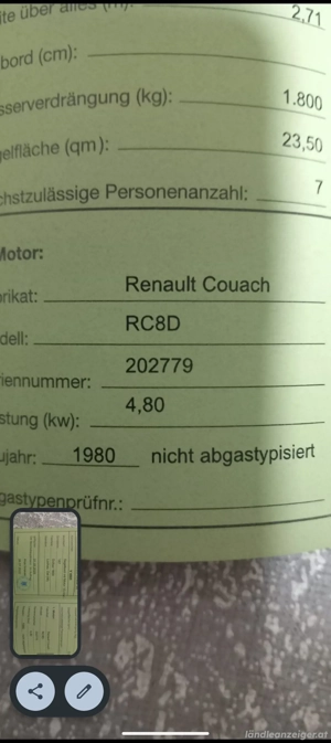 Segelboot Dufour 1800 Bodenseezulassung  Bild 4