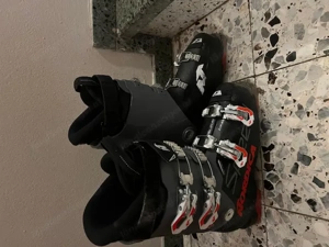 Schischuh Nordica Groesse 25.5 oder normal Groesse 40 schwarz  grau Bild 4