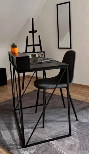 Schreibtsch modern mit Stuhl  Bild 3