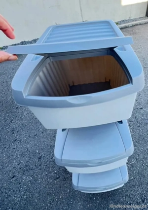 Sortiere 3teilig  grau mit Bild 3